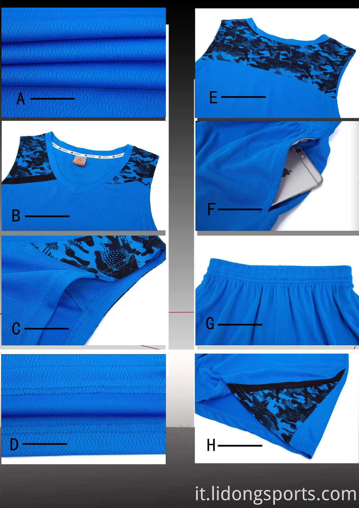 Fashion calda in poliestere al 100% ultimo basket Basket Blank Jersey Design Tops per uomini